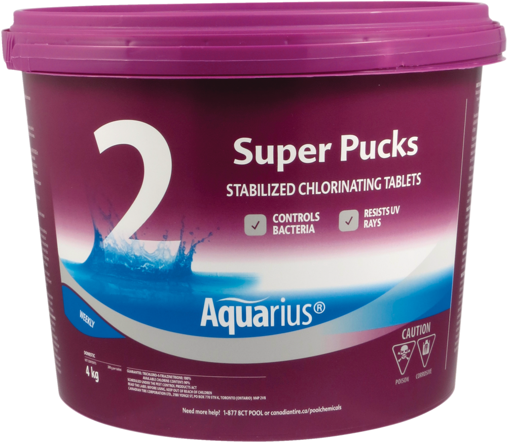 Step 2 Super Pucks Water Stabilized Chlorinating Tablets, 4-kg K1G3 - product image 1