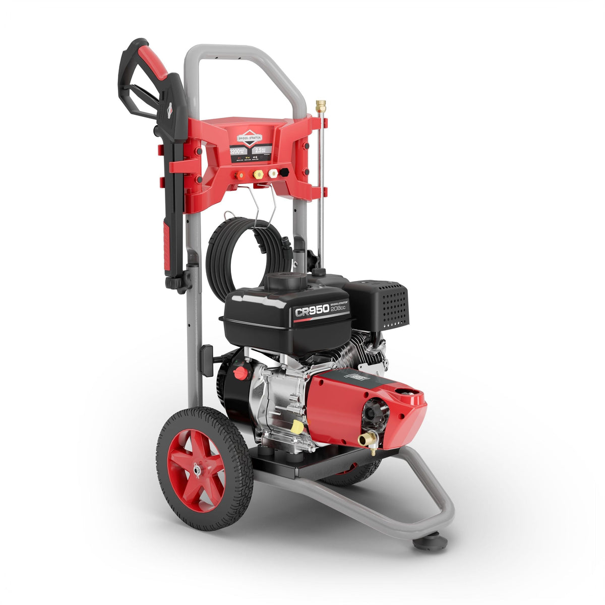 & Stratton 3200 PSI 2.5 GPM 208cc Engine Wheeled Gas Pressure Washer M8J8 - product image 3