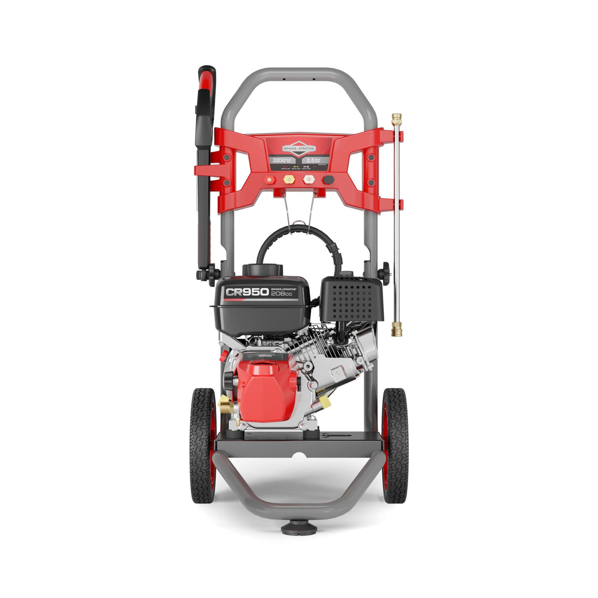 & Stratton 3200 PSI 2.5 GPM 208cc Engine Wheeled Gas Pressure Washer M8J8 - product image 5