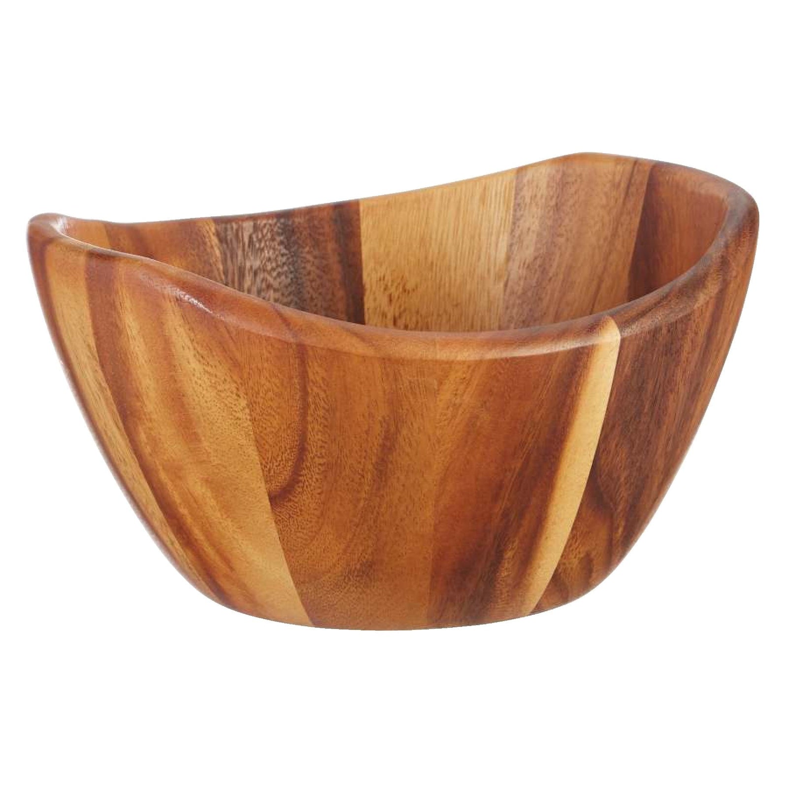 Acacia Wood Serving Bowl, 25-cm N5O0 - product image 1