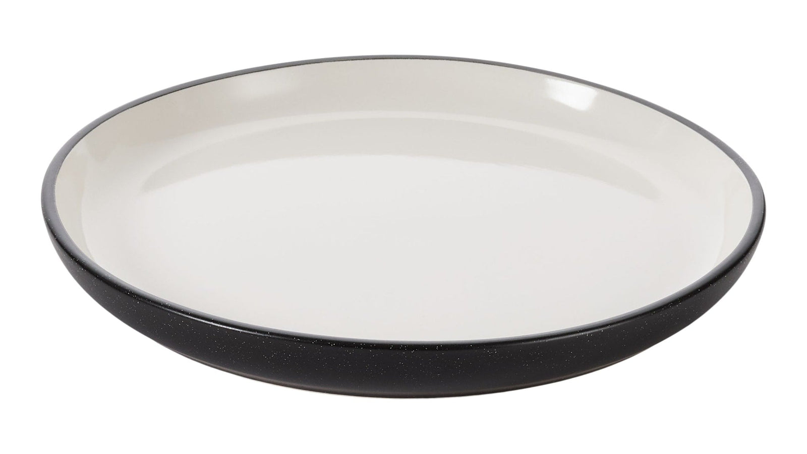 Catalone Side Kitchen/Dinner Plate, 1-pc, Black/White H1N6 - product image 1