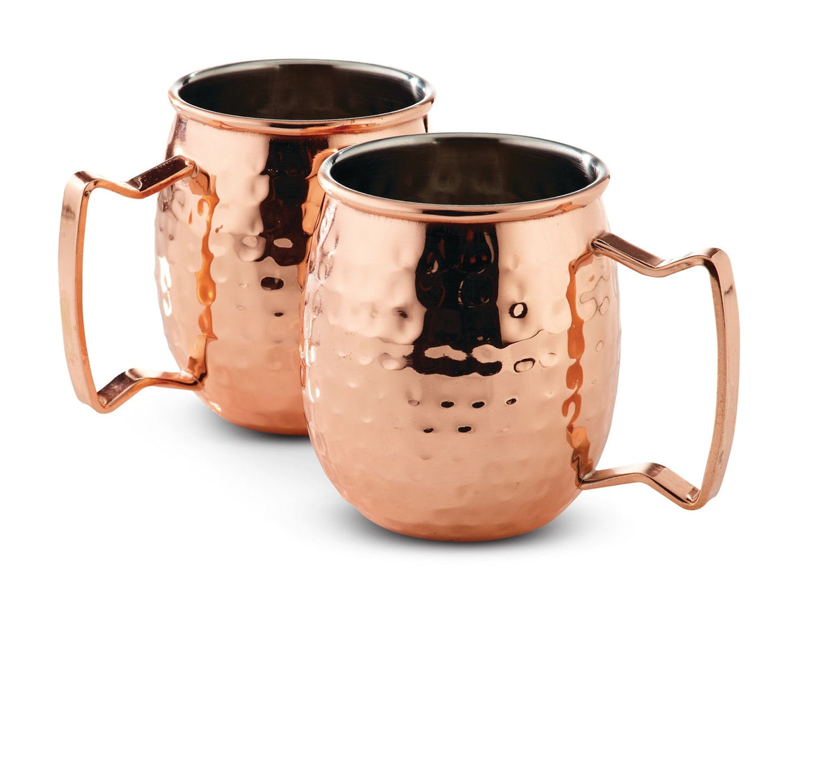 Copper-Plated Stainless Steel Mug Set, 15-oz, 2-pc C2L5 - product image 1