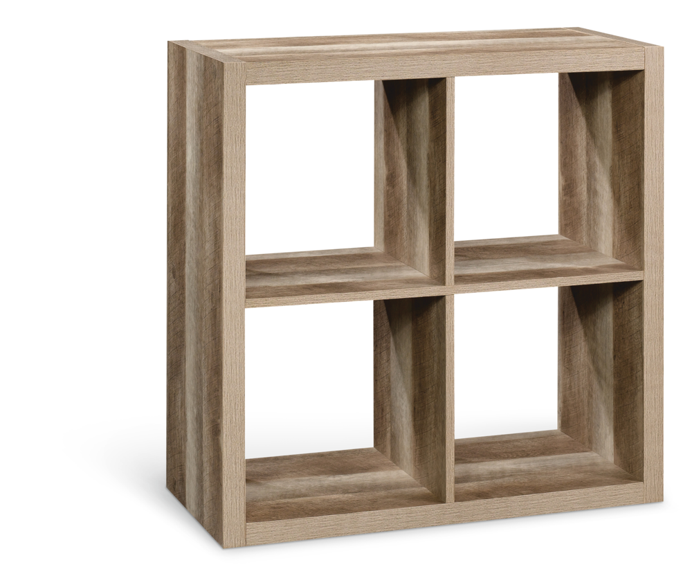 Fraser 4-Cube Storage Organizer, Bookcase/Bookshelf, Light Oak Finish N8L3 - product image 1