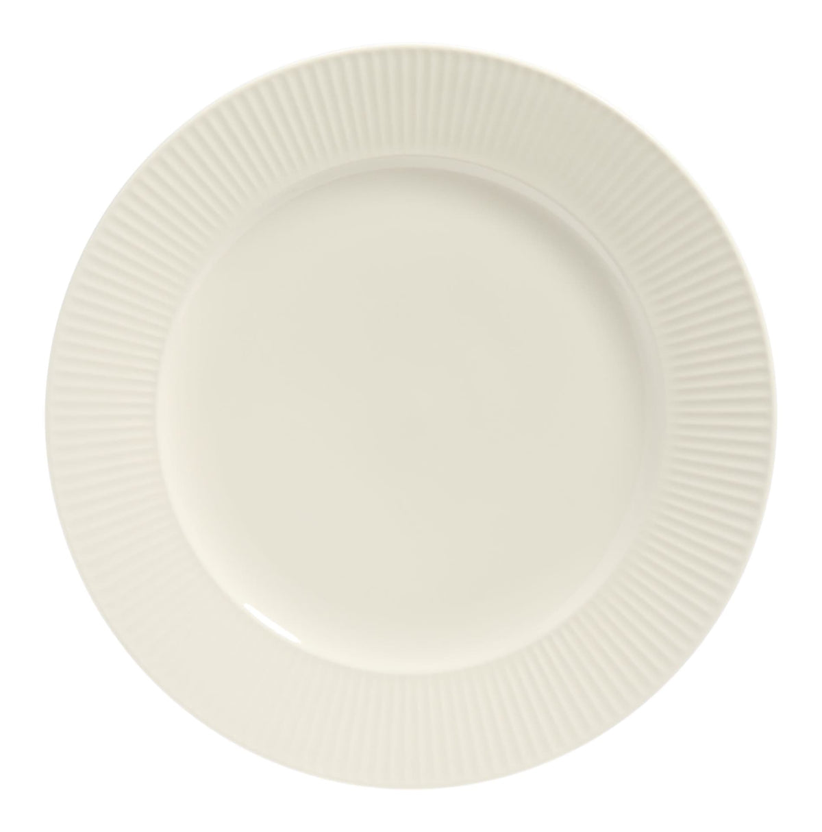 Highbury Ribbed New Bone Dinnerware Set, Serves 4, 12-pc, White H4V9 - product image 7