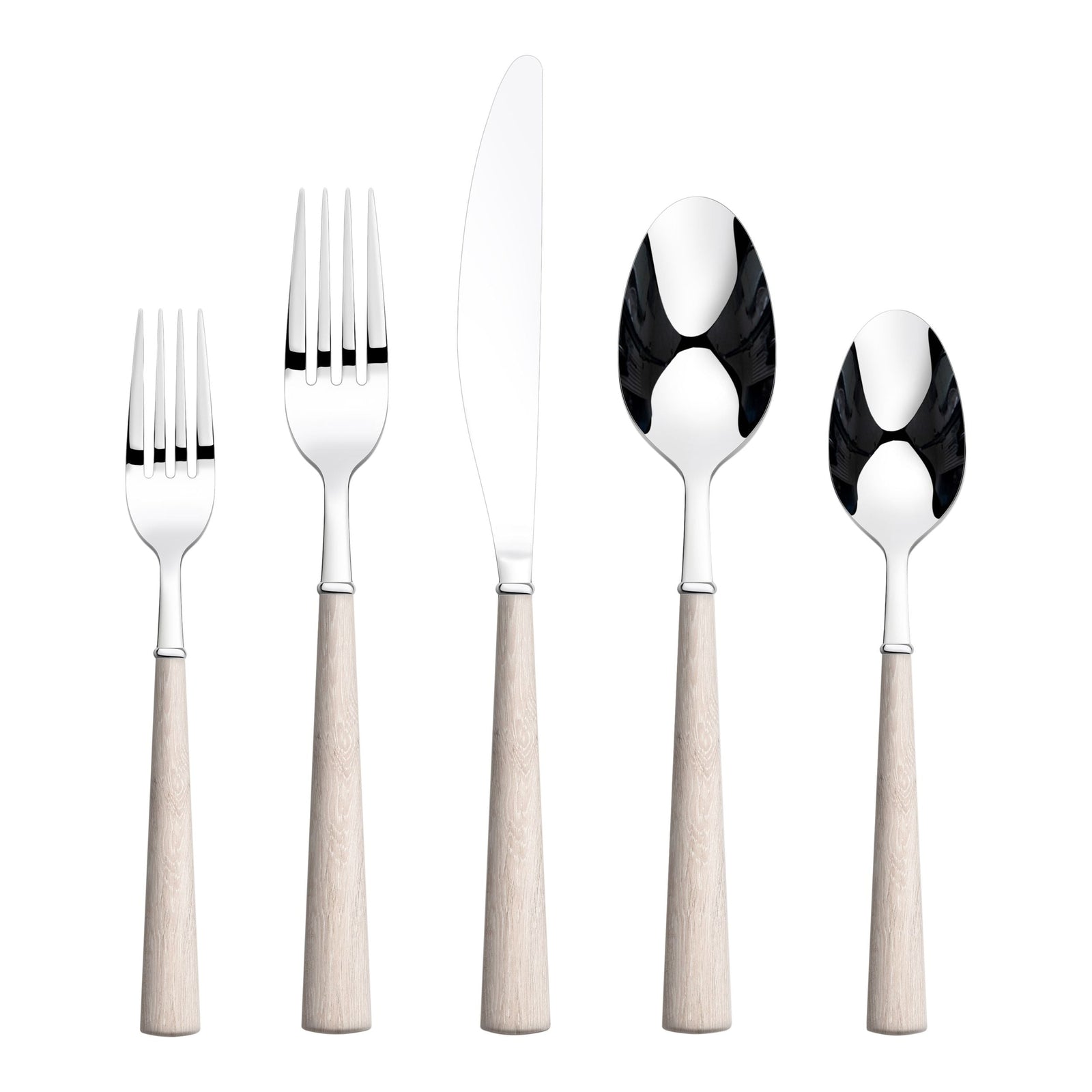 Kariya Faux Bone Handle Flatware Set, Stainless Steel, Serves 4, 20-pc I6M4 - product image 1