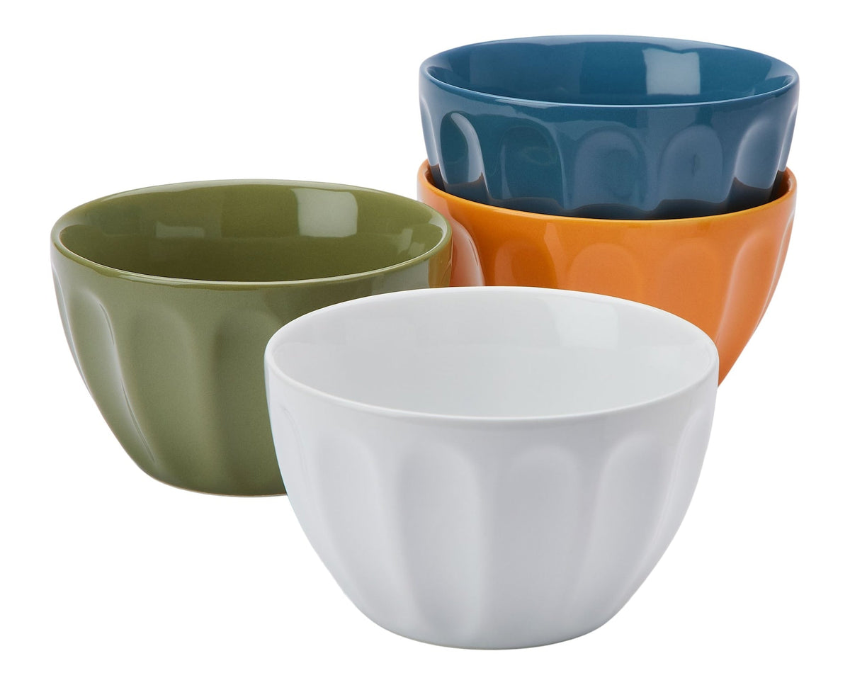 Lyndale Multi Pastel Stoneware Latte Bowl Set, Assorted Colours, 4-pk D1Q0 - product image 1