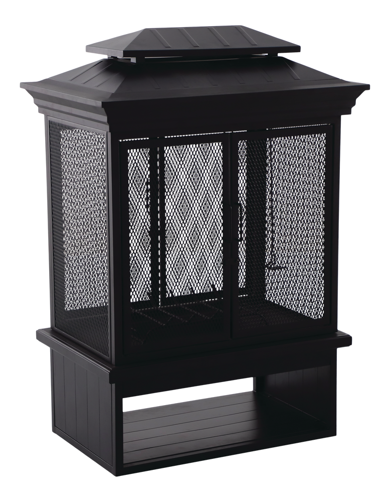 McKay Outdoor Wood Burning Fireplace, 35-3/8 x 24 x 51-1/2-in J6E3 - product image 1
