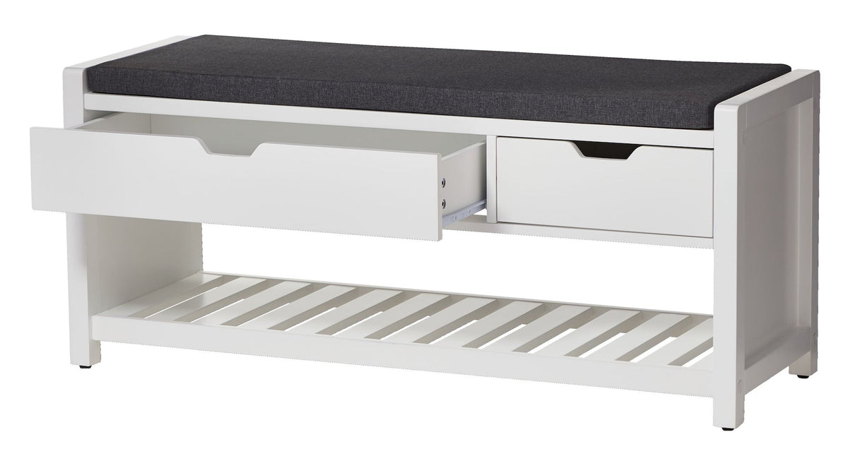 Overbrook Entryway Bench, White G2L5 - product image 1