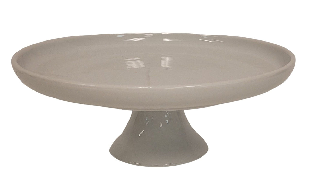 Porcelain Multi-Functional Cake Stand, White, 11.75-in S7J5 - product image 2