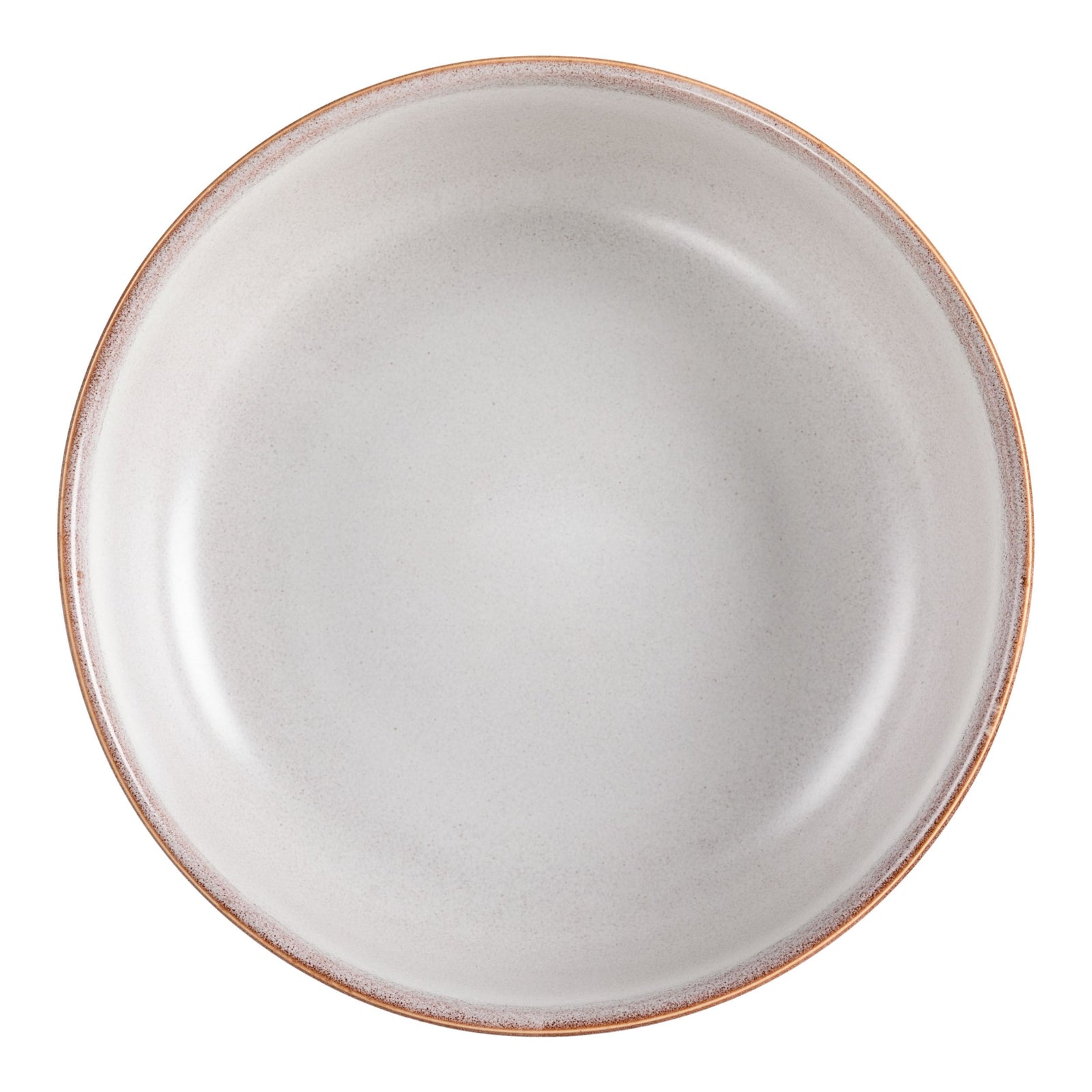 Reactive Glaze Dinner Bowl, 1-pc, White with Reactive Glaze M8J1 - product image 2