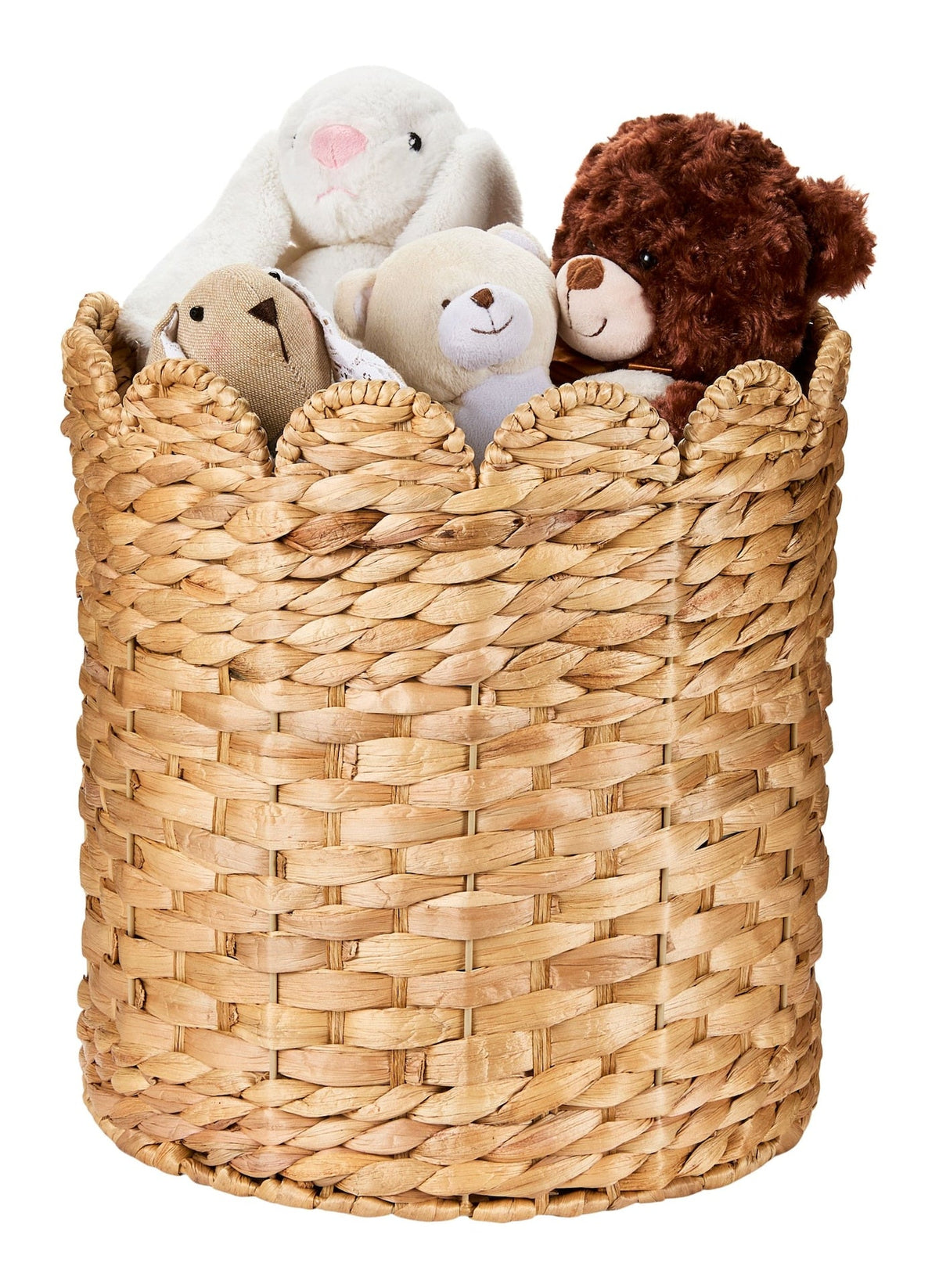 Sadie Woven Tall Water Hyacinth Storage Basket O8S6 - product image 1