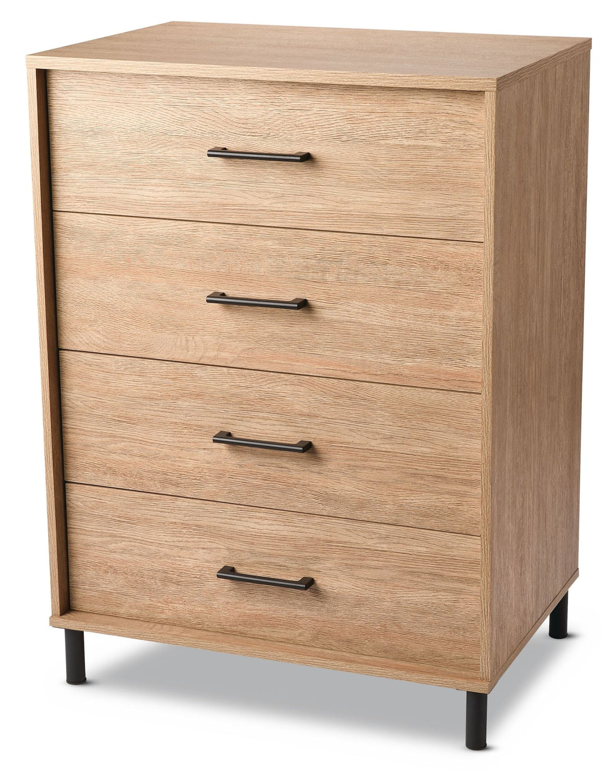 Sarnia 4-Drawer Dresser Chest, Oak S6E5 - product image 1