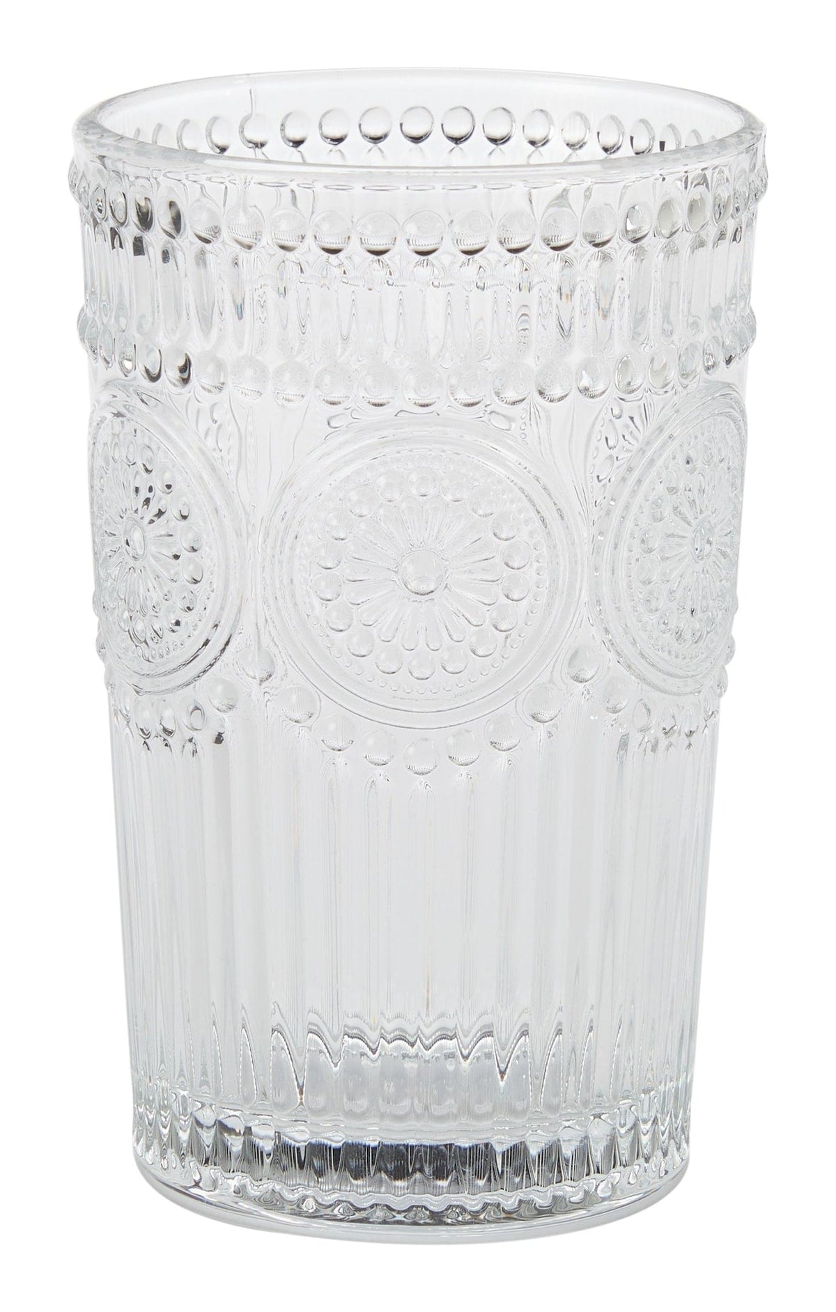 Vintage Embossed Glass Tumbler Set, 4-pk X6M7 - product image 5