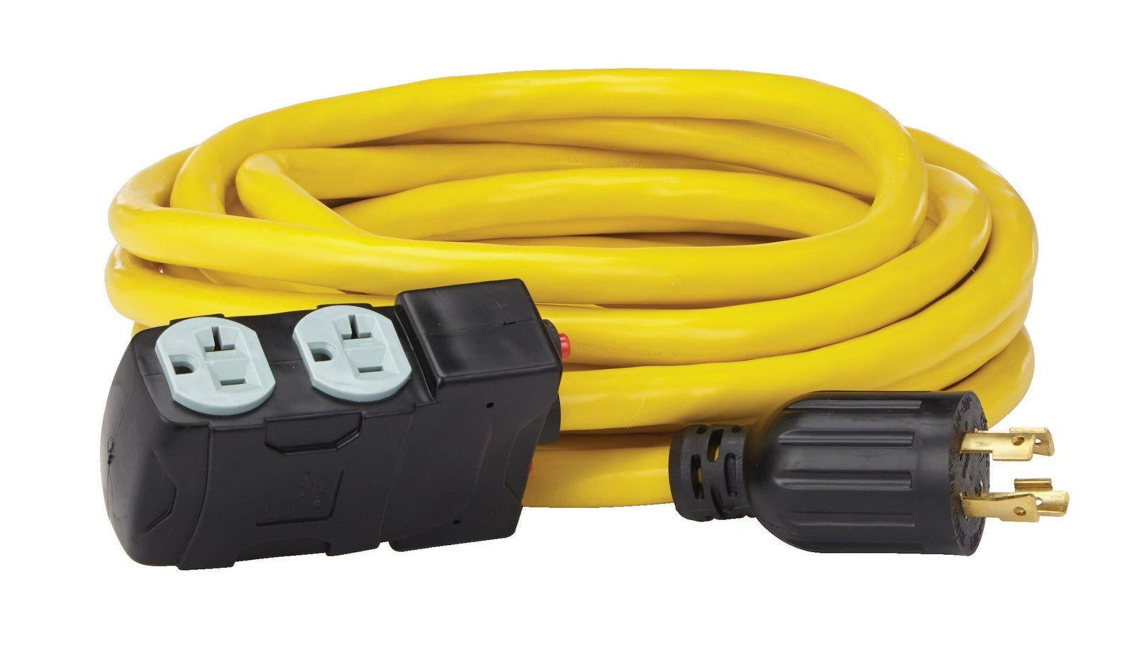 Power Equipment 30A, 250V Flat Generator Extension Cord, 25-ft P5U3 - product image 3