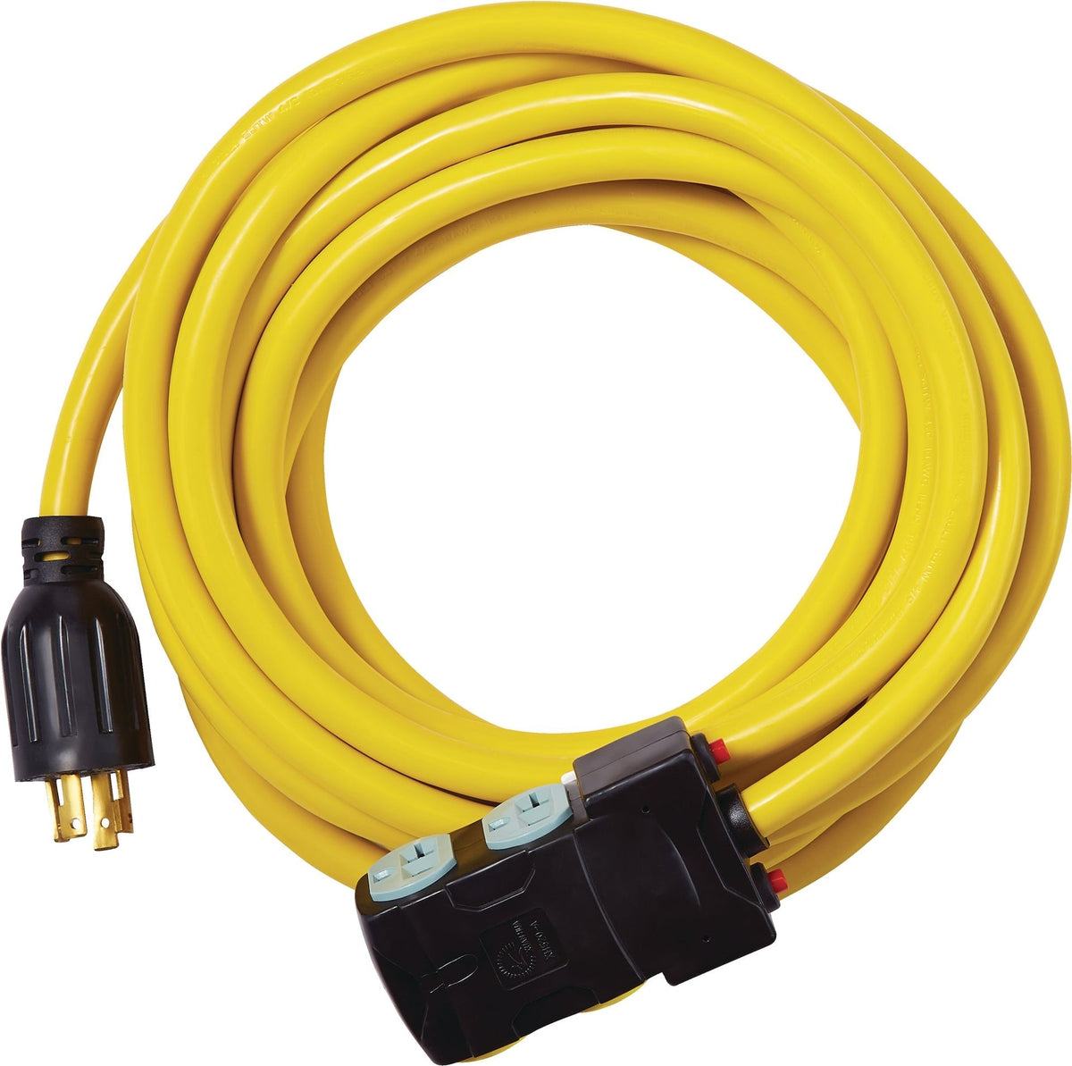 Power Equipment 30A, 250V Flat Generator Extension Cord, 25-ft P5U3 - product image 4
