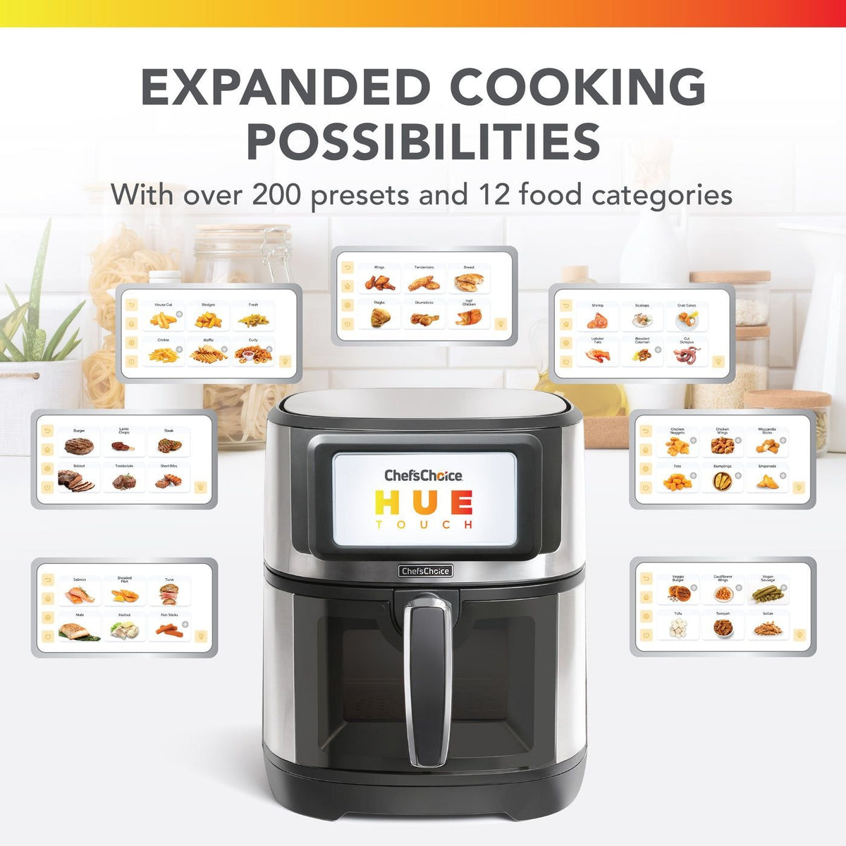 Air Fryer with TFT Touchscreen Display, 7-qt Z8Y5 - product image 6