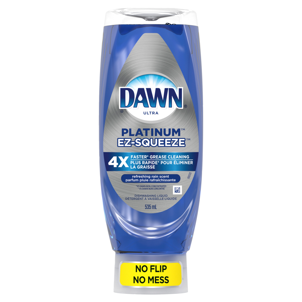 Ultra Platinum EZ-Squeeze Liquid Dish Soap, Rainshower Scent, 535-mL L6C1 - product image 1