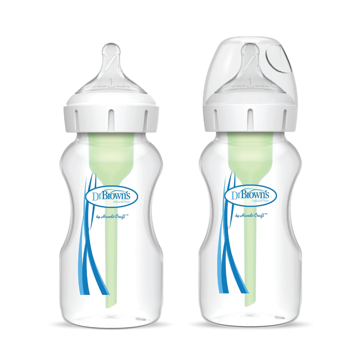 B's + Wide Neck Bottles, 9-oz, 2-pk S8I3 - product image 1