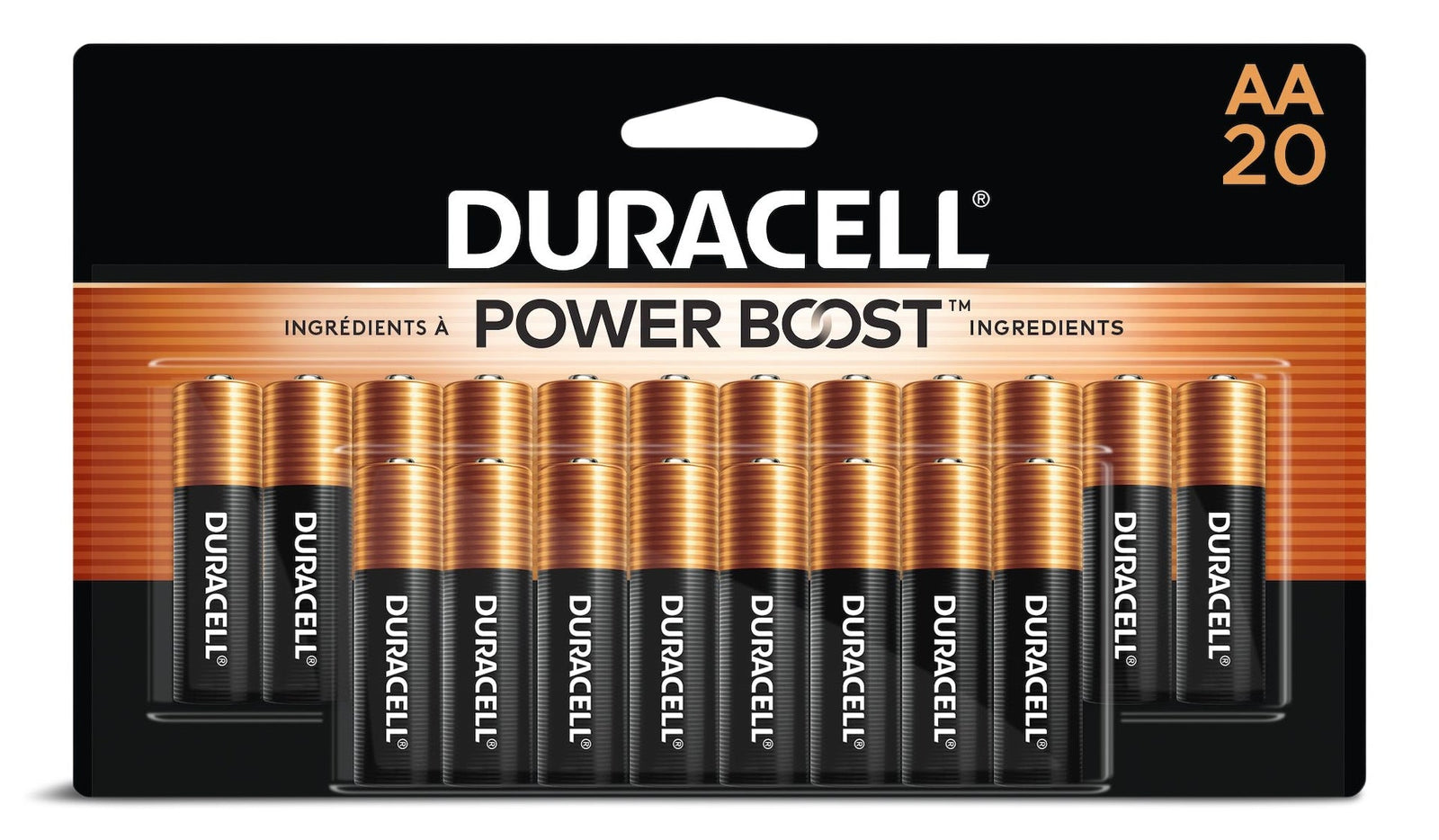 Coppertop AA Batteries, Alkaline, 20-pk P3I4 - product image 1