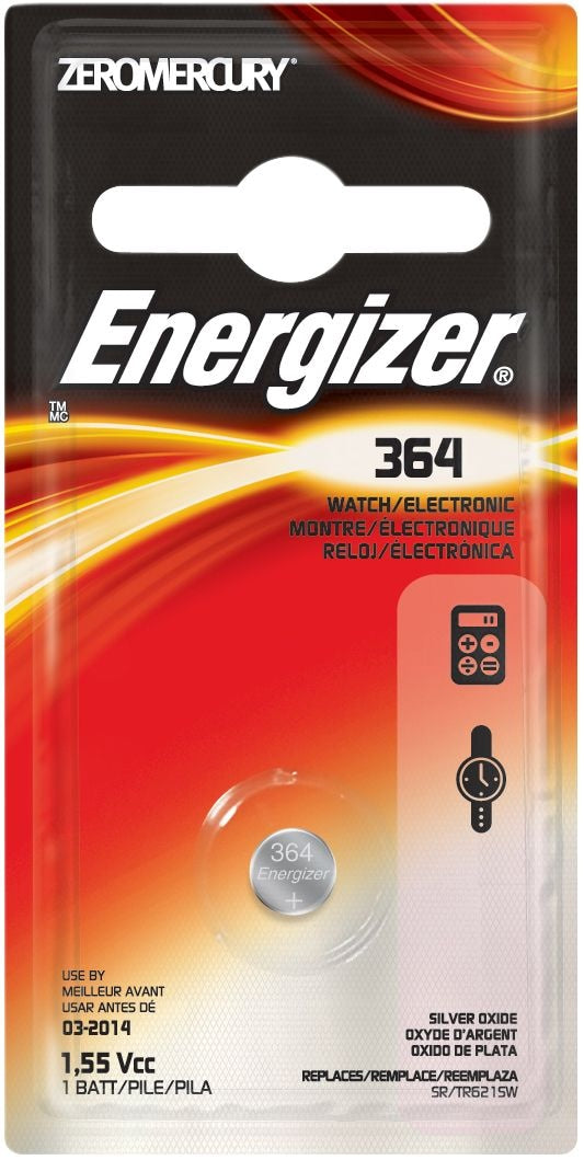 Silver Oxide 1-pk 365/363 SR621SW 1.5V / 1.5 Volt Button Cell Watch Battery A4N7 - product image 1