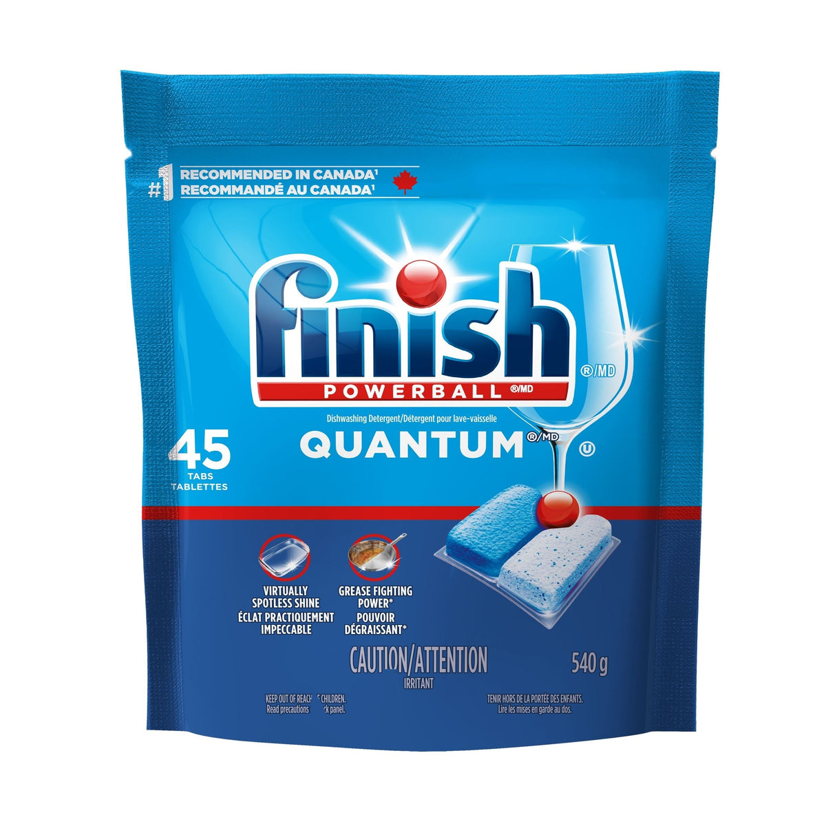 Quantum Max Shine & Protect Dishwasher Tablets, 45-ct M7F7 - product image 1