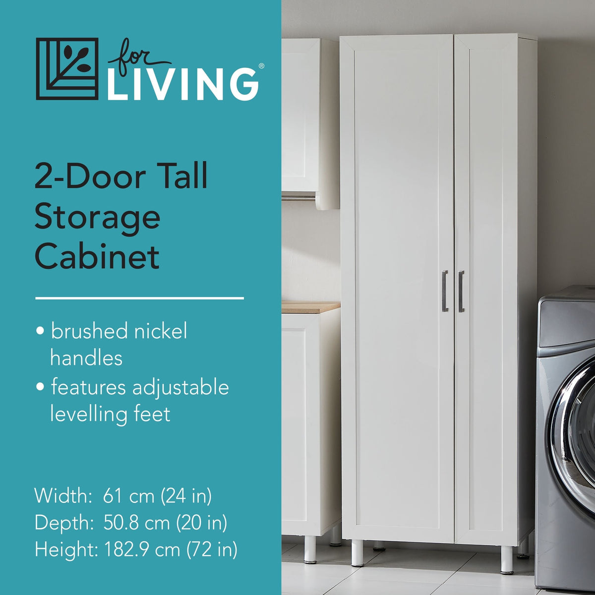Laundry Tall Cabinet X2I7 - product image 5