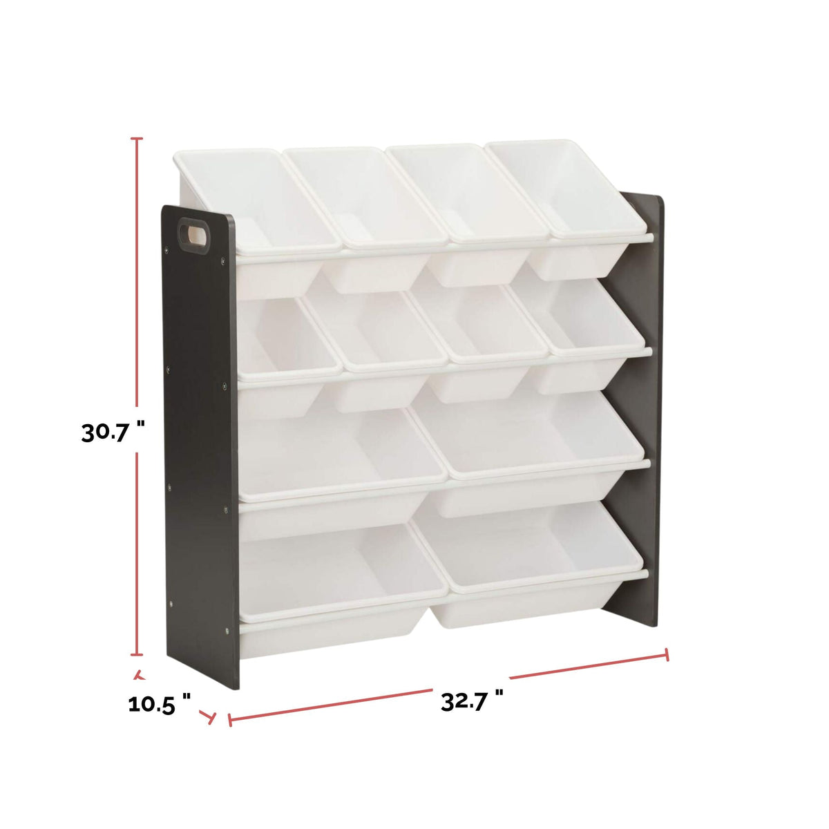 Stain & Rust Resistant Sturdy 12-Bin Organizer, Grey F8R1 - product image 6