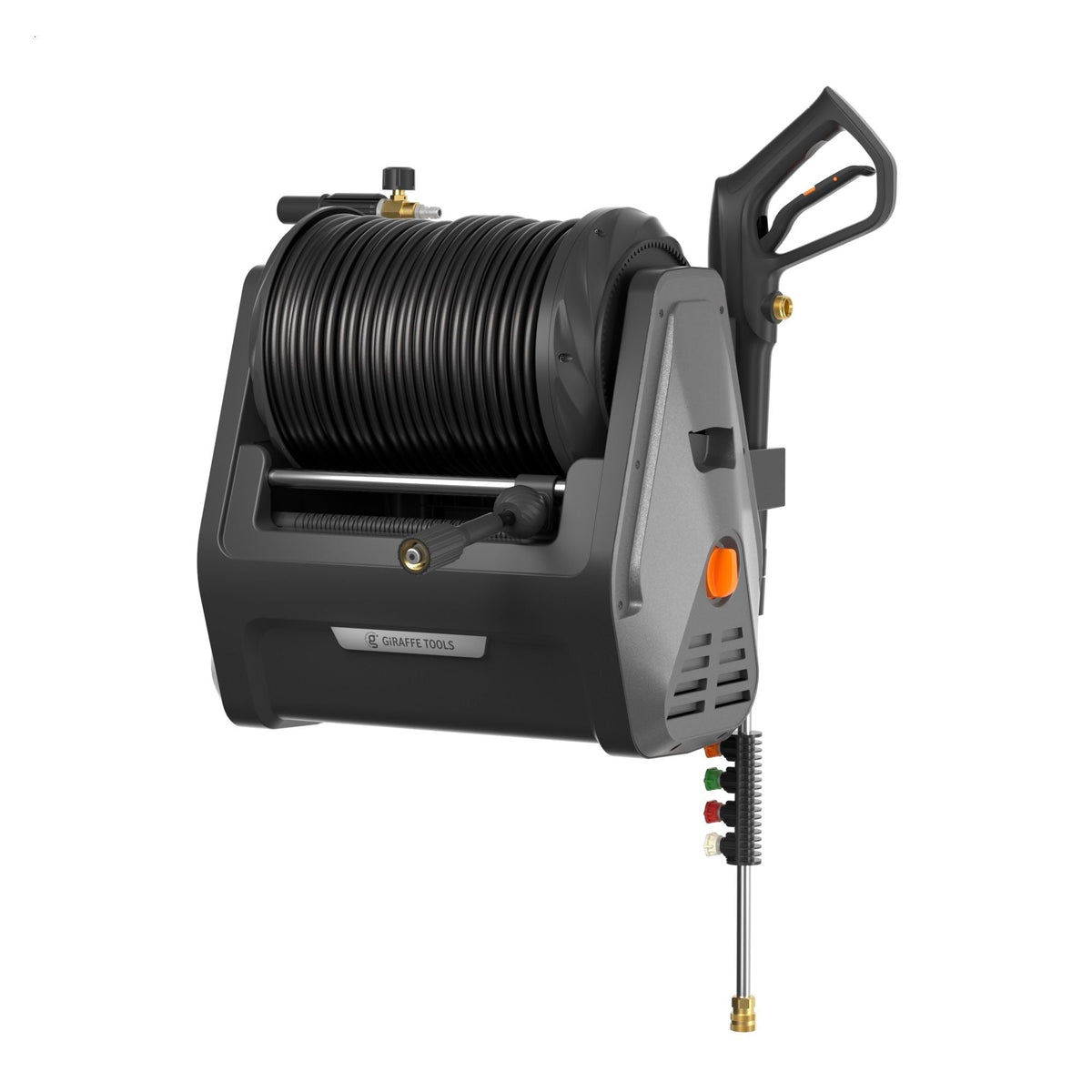 Tools Grandfalls G30 Wall Mounted 2100 PSI 2.2 GPM Brushless Retractable Electric Pressure Washer with 100-ft Hard Hose K4J9 - product image 2