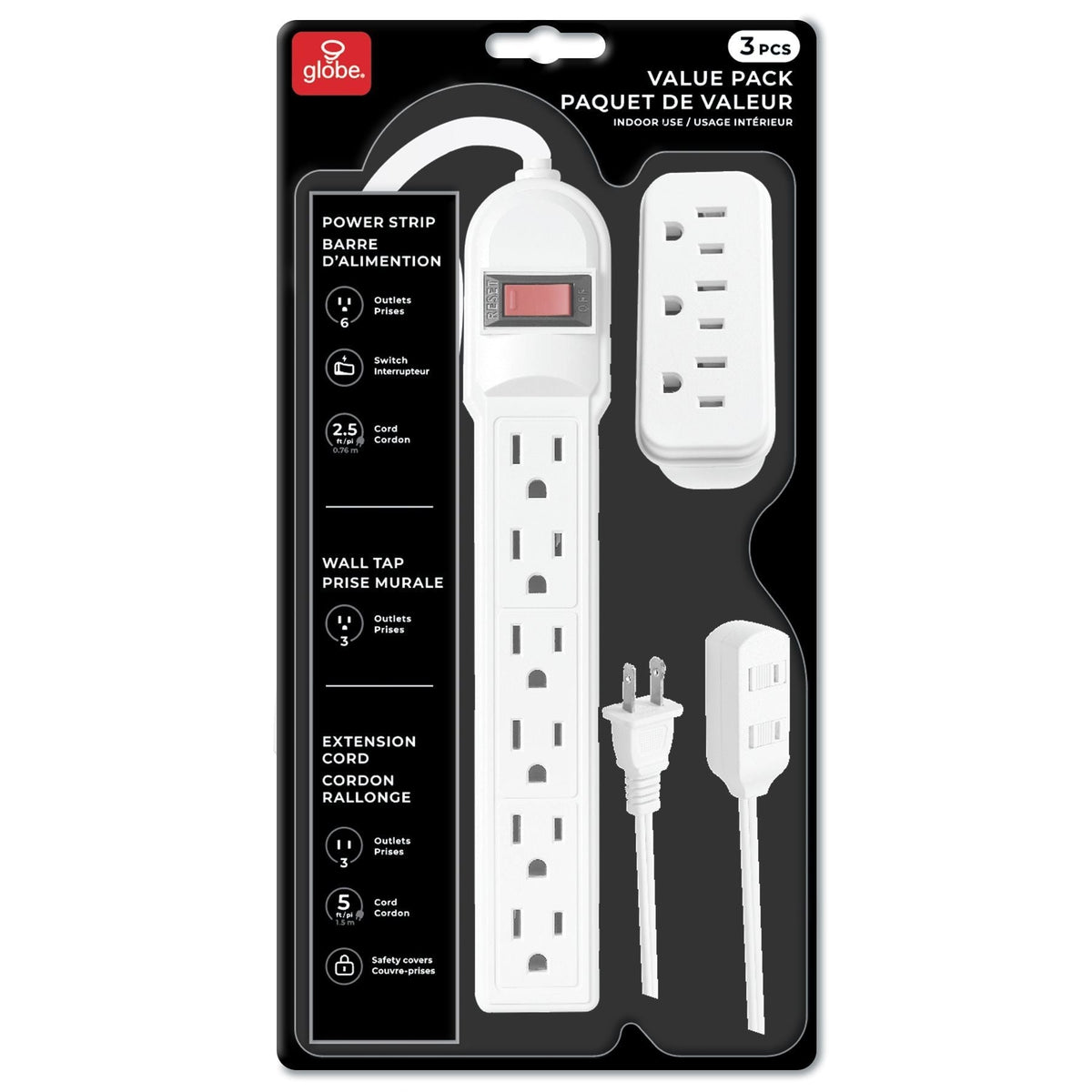 3-Piece Indoor Electrical Value Pack Y3I7 - product image 1
