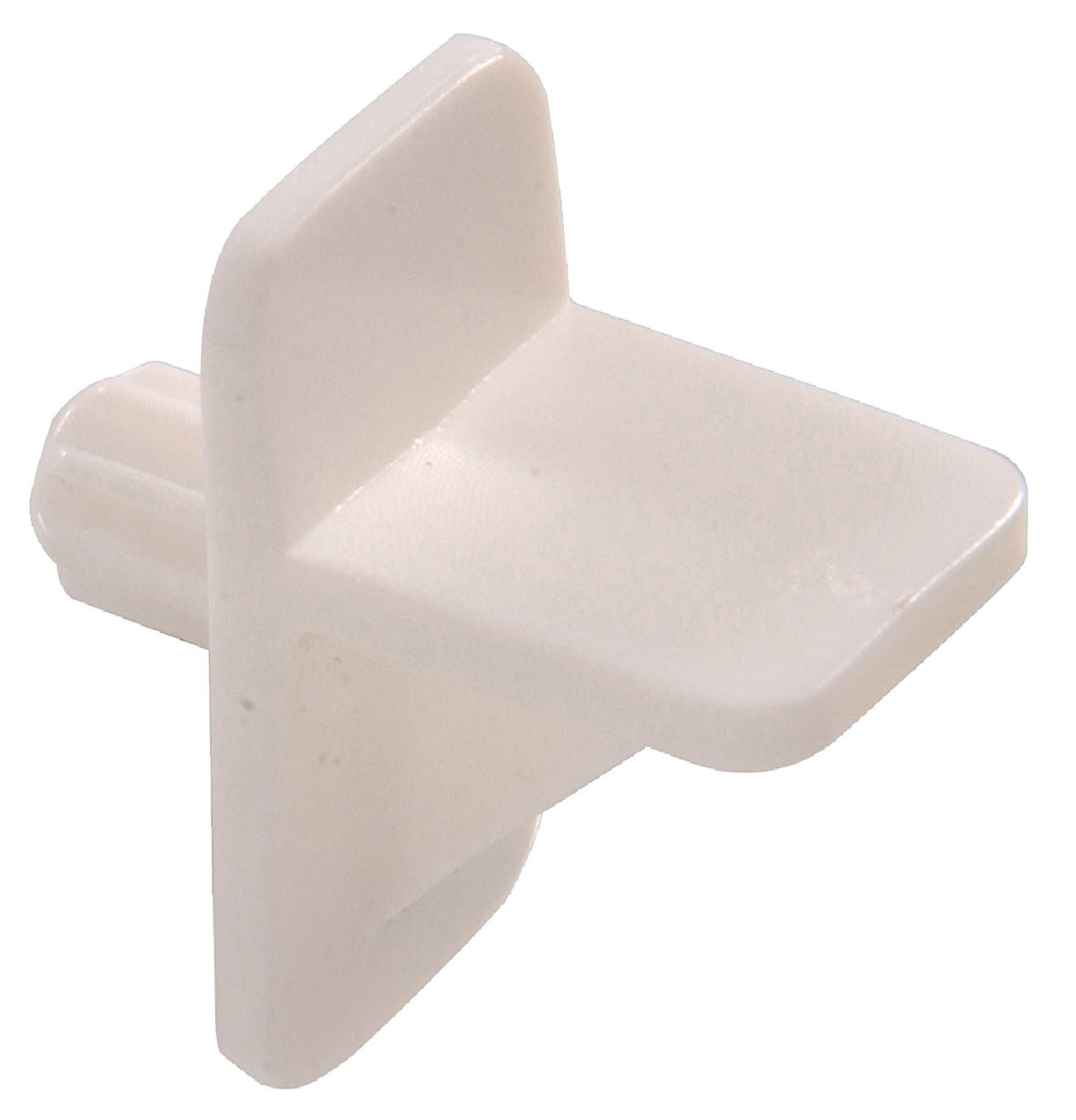 Plastic Square Shelf Pin, Easy to InstAll, 1/4-in, White J0W0 - product image 1