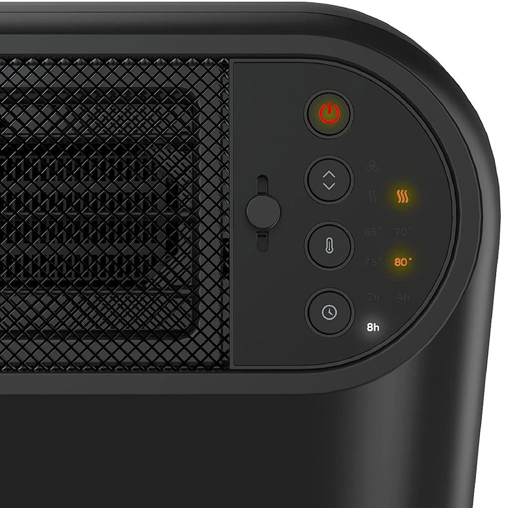 ThermaWave 6 Ceramic Space Heater, 1500W, Black Z6Y0 - product image 6