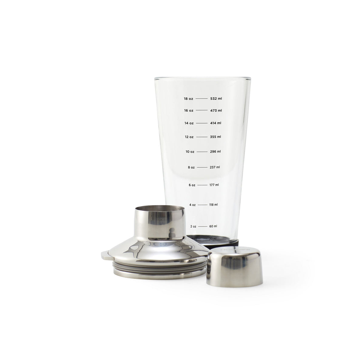 Glass Cocktail Shaker, 18-oz Y3B0 - product image 1