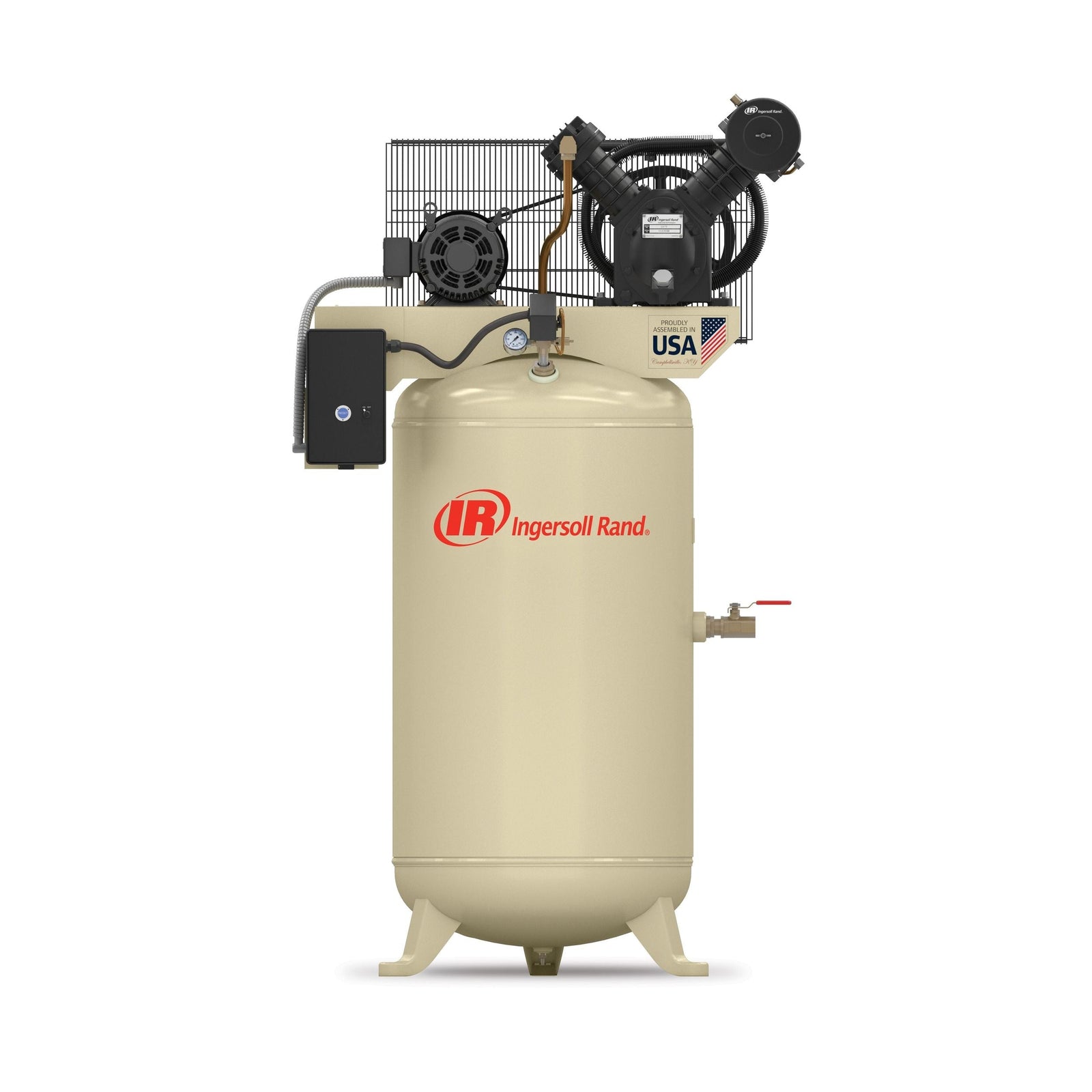 Rand 80-Gallon Vertical Air Compressor, 175 PSI, 7.5 HP C0N6 - product image 1
