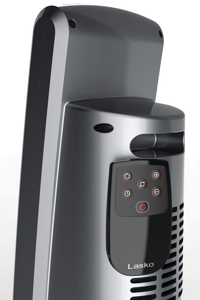 1500W Digital Tower Ceramic Space Heater withRemote Control, 1500W, Black, 30-in X8J4 - product image 4