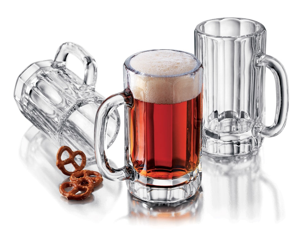 Beer Glass Mug, 16-oz, Dishwasher Safe W9F6 - product image 1