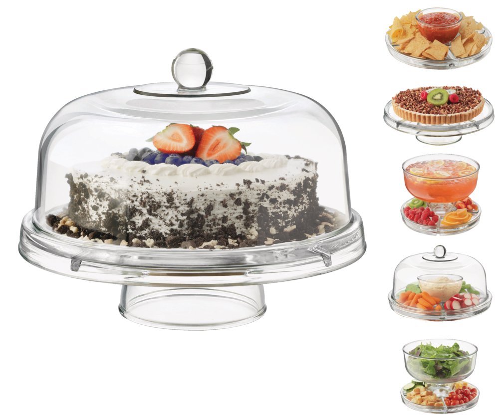 Selene 6-in-1 Server Cake Stand with Dome P3M5 - product image 8
