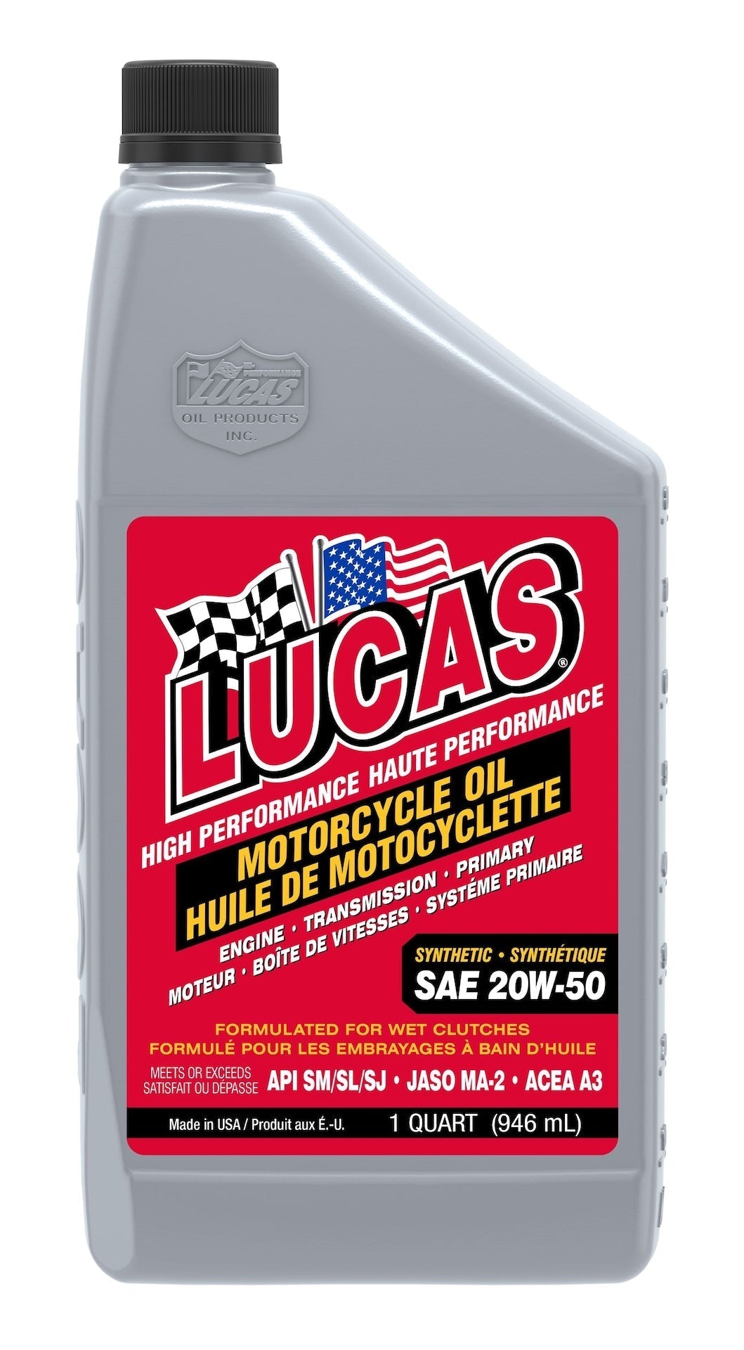 Oil High Performance Synthetic Motorcycle Oil SAE, 946-mL S0T2 - product image 1