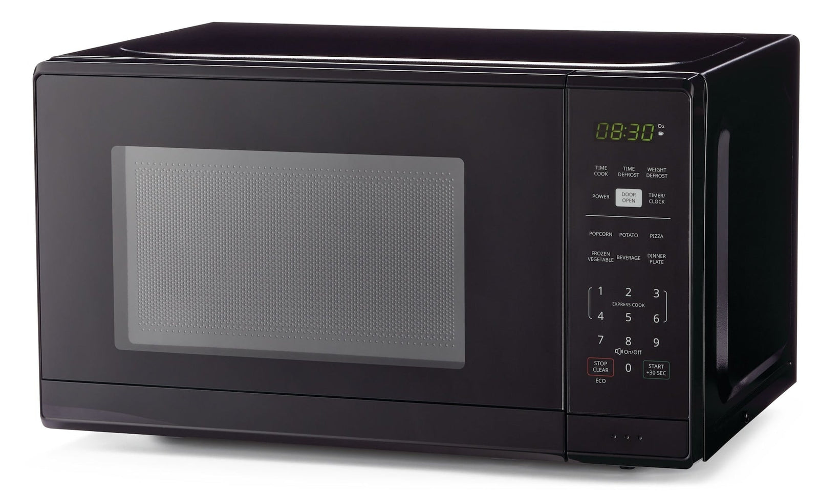 Countertop Microwave, 700 W, Black, 0.7-cu-ft S4L7 - product image 1