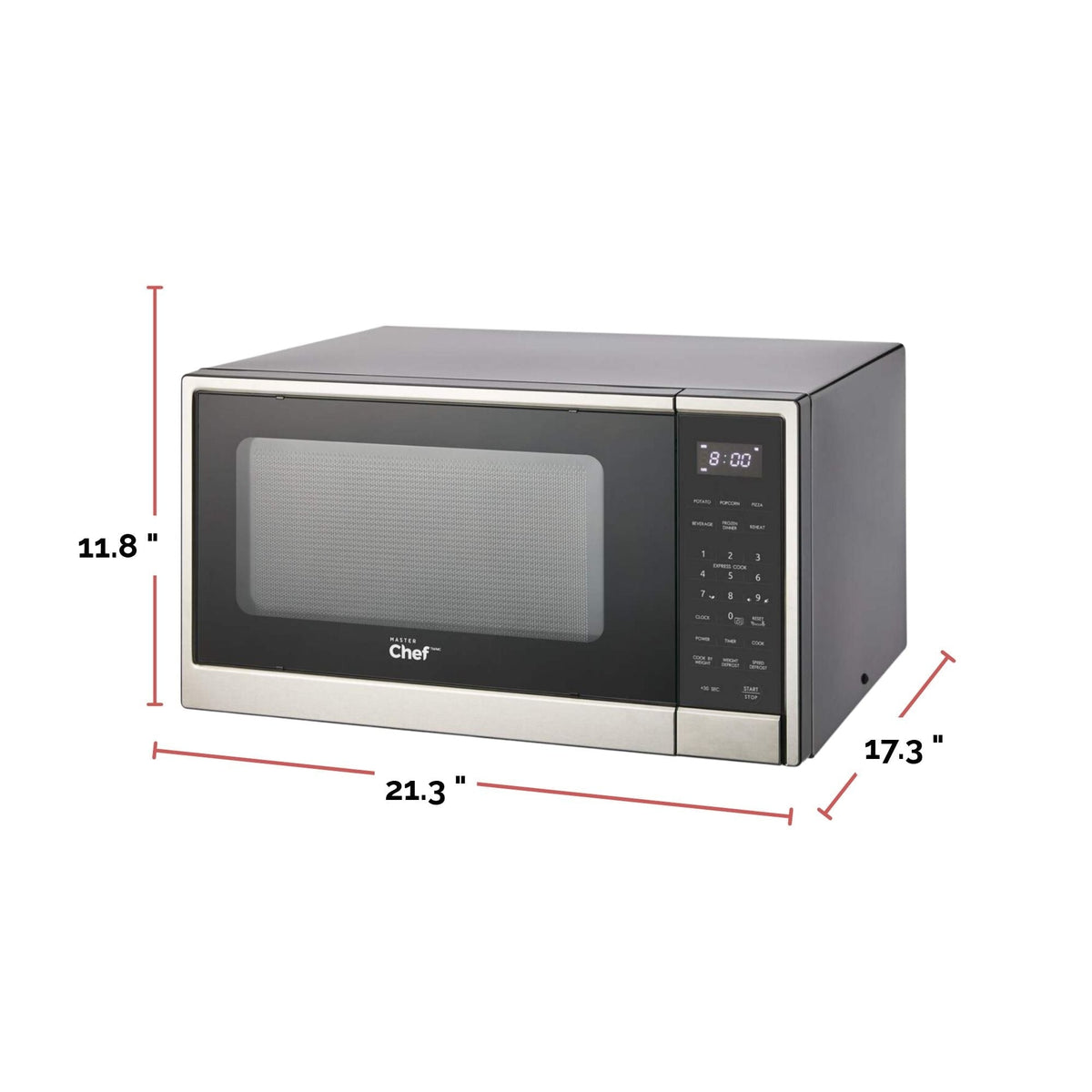 Microwave, Stainless Steel, 1.3-cu-ft E8T0 - product image 3