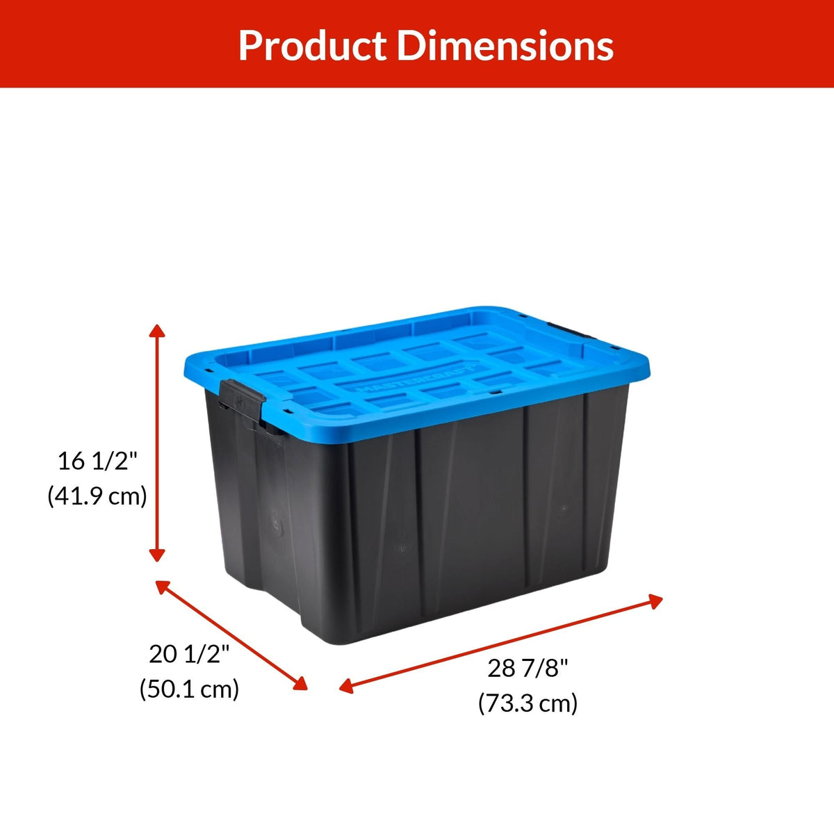 Heavy-Duty Easy Grip Latching Tote, 102.3-L I3C9 - product image 7