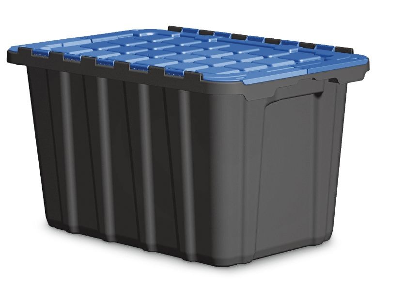 Heavy-Duty Polypropylene Flip Top Tote, 45-L I5M6 - product image 2