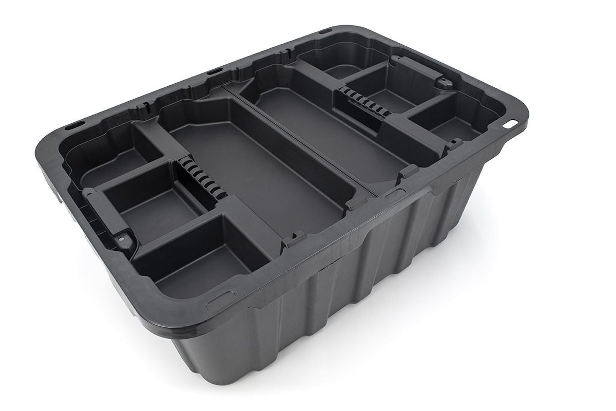 Tote Insert Tray with Carry Handle, Black, 2-pk D6W1 - product image 2