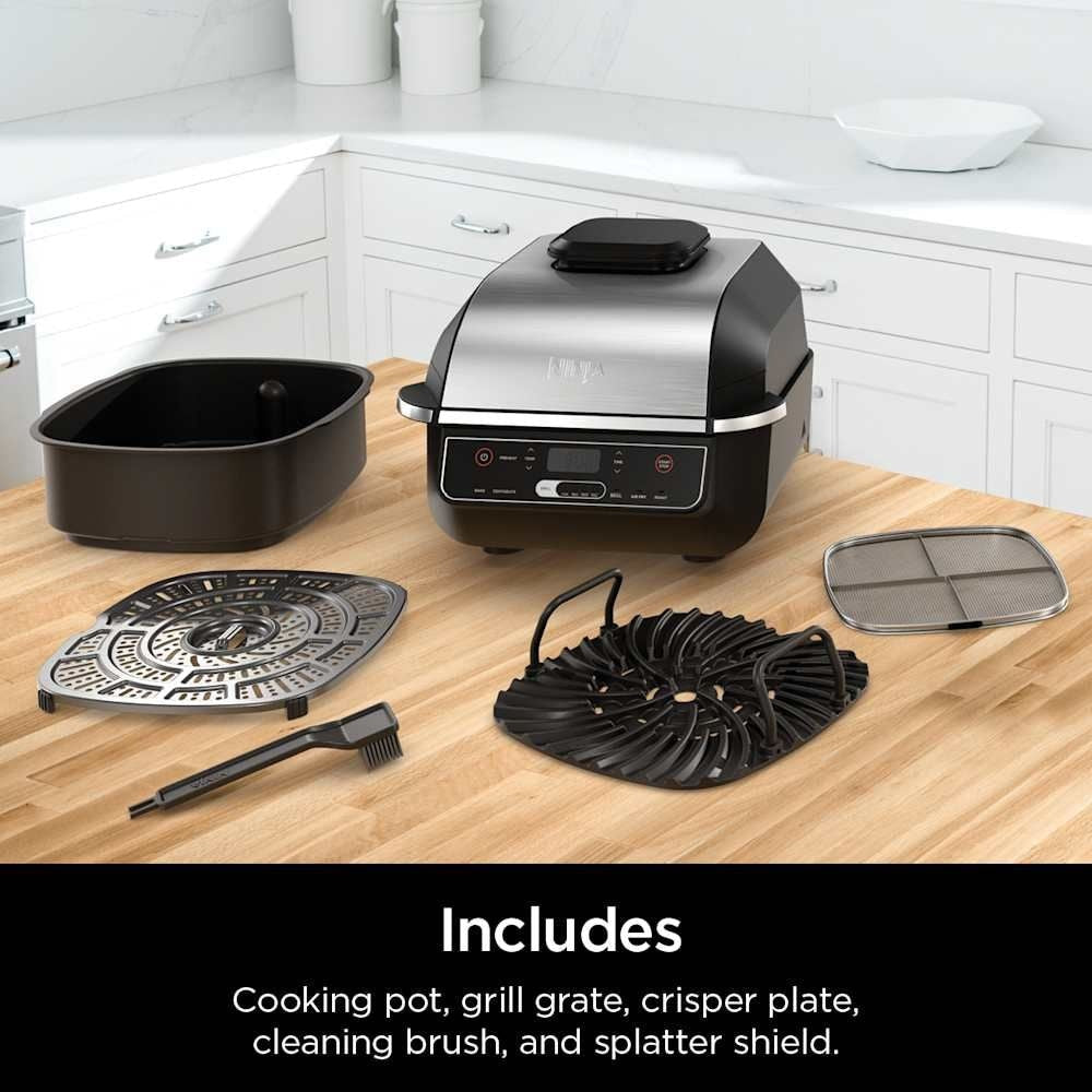 6-in-1 indoor Grill and Cyclonic Air Fryer, 4-qt C0P5 - product image 3