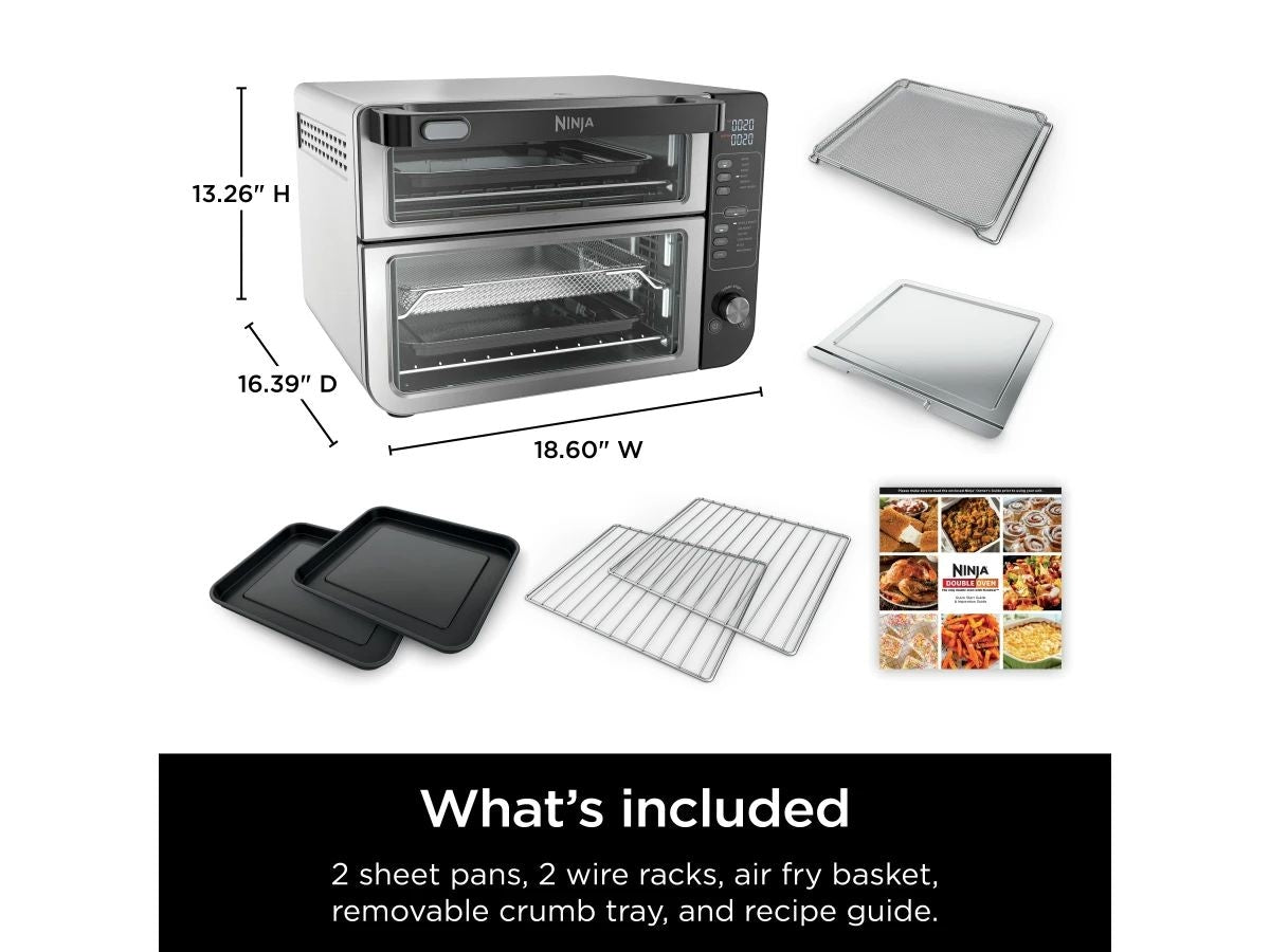 Double Door 12-in-1 Countertop Electric Convection Oven & Air Fryer with FLEXDOOR U8L5 - product image 6