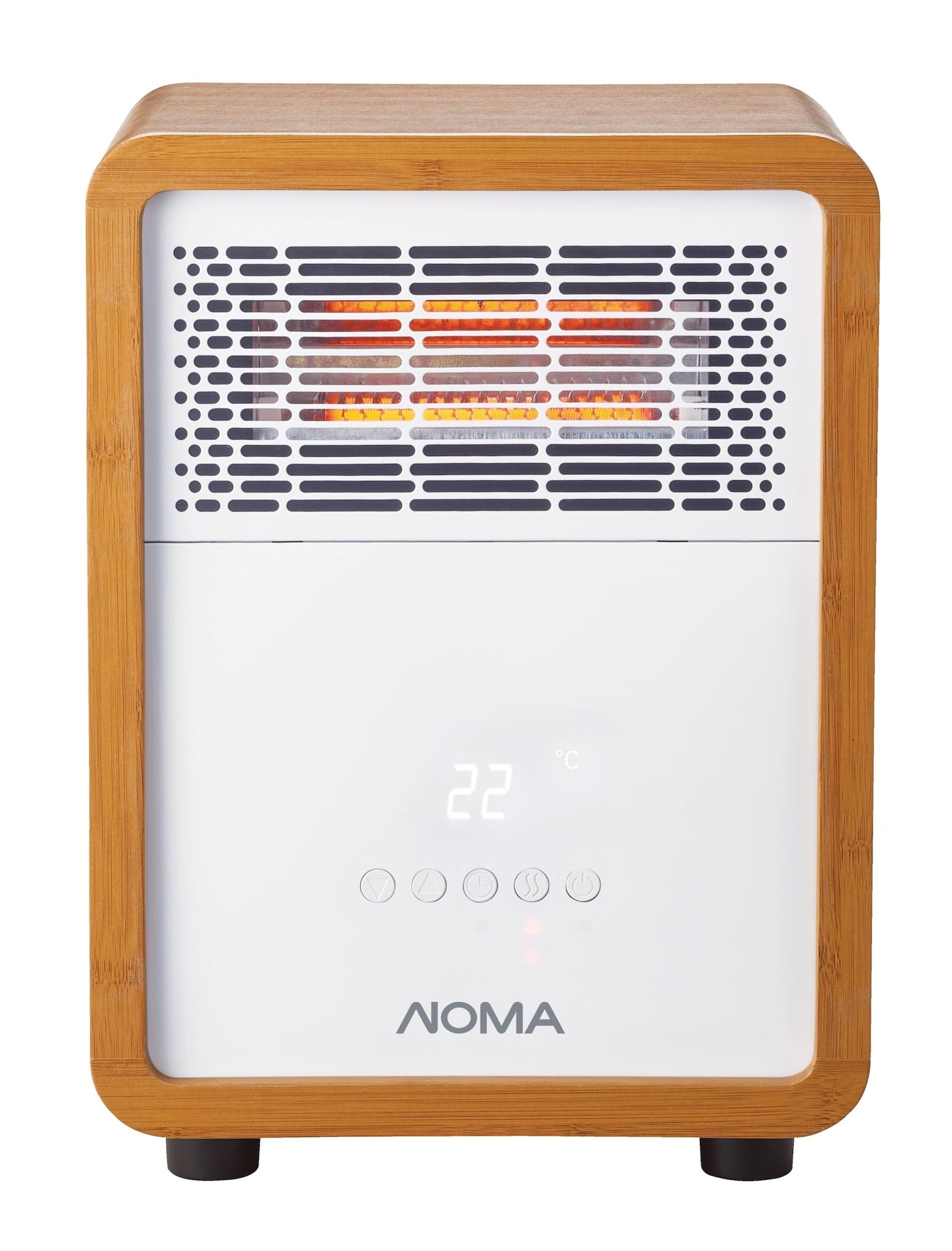 3-Setting Cabinet Heater with Child Lock, Quartz and Radiant Heating, Wood Grain Finish R4Y1 - product image 1