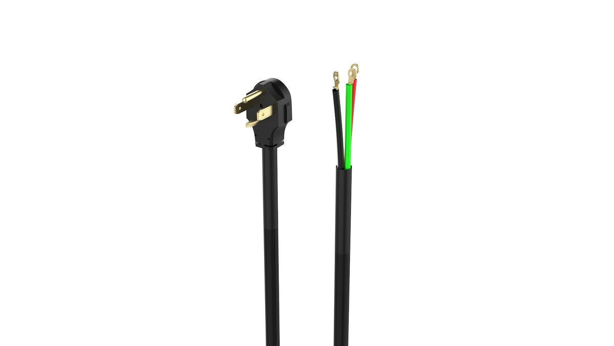 4-ft 10-in 30-Amp 4-Wire Dryer Power Cord, Black E7I1 - product image 1