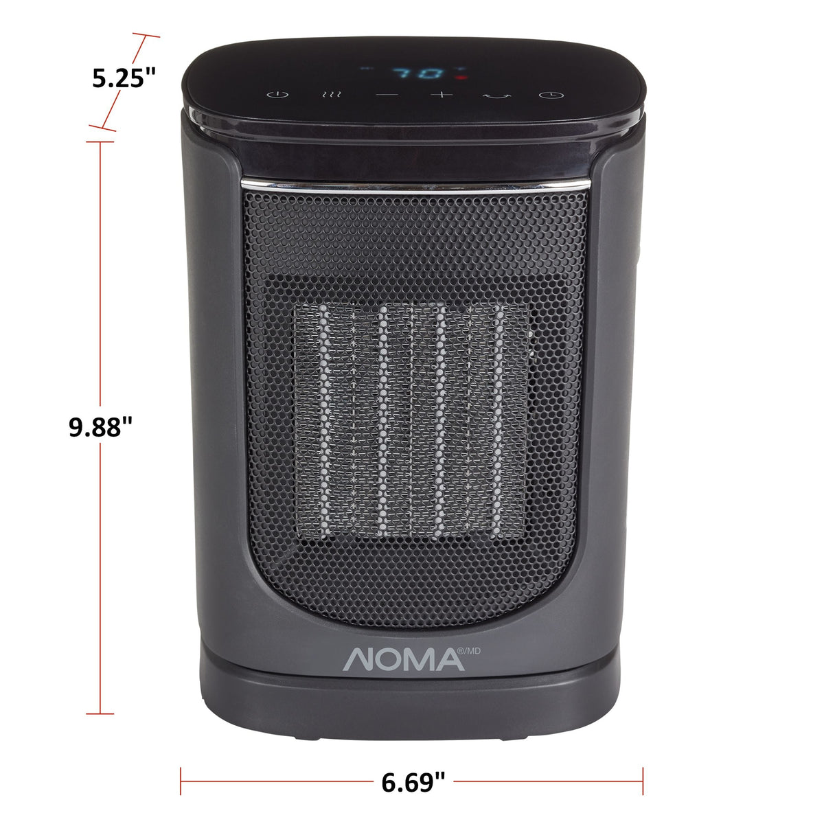 Digital Ceramic Desk Heater with LED Display W5N4 - product image 4