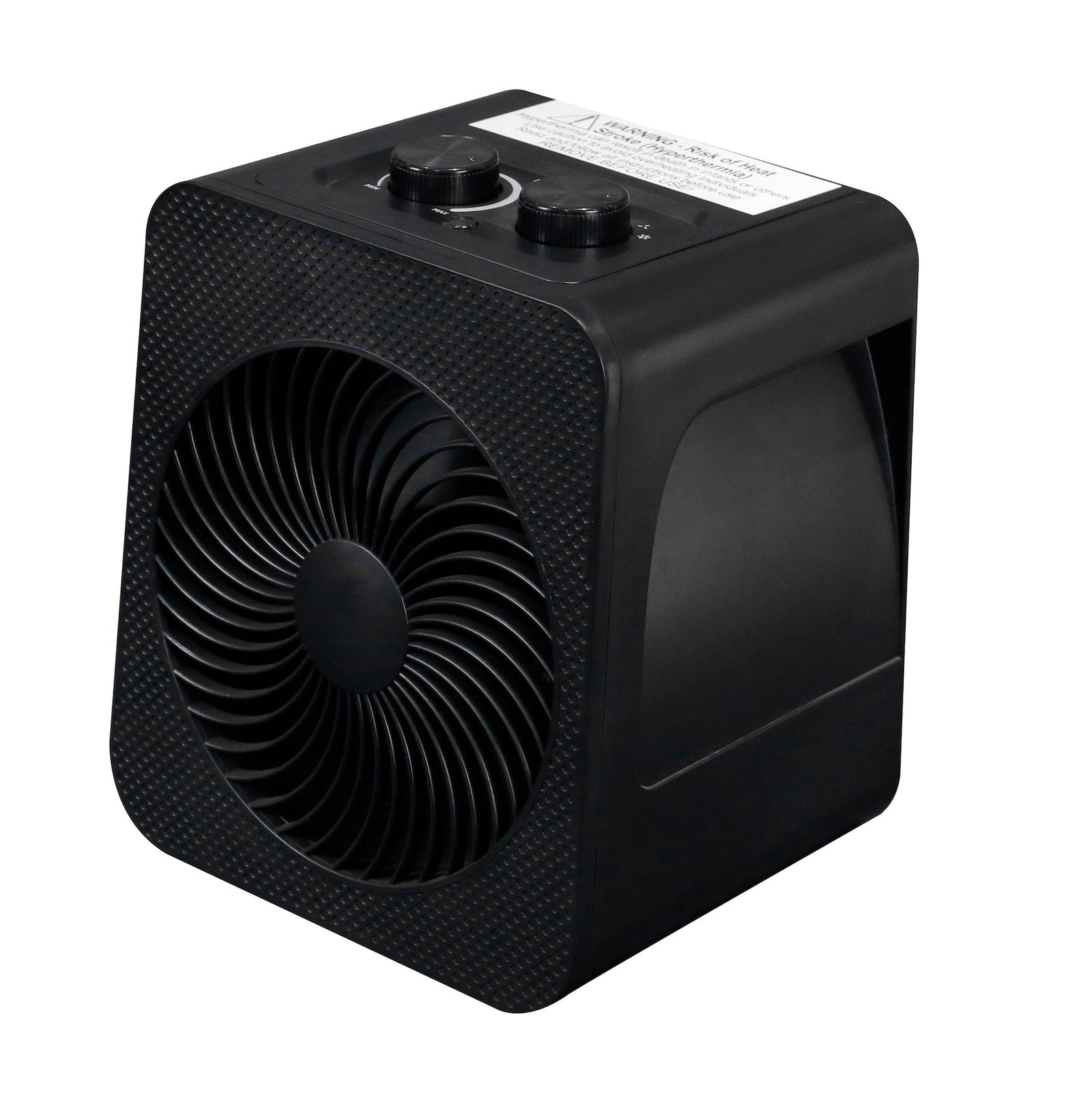Portable 2-In-1 Personal Heater & Fan, 1500W, Black Z0W2 - product image 4