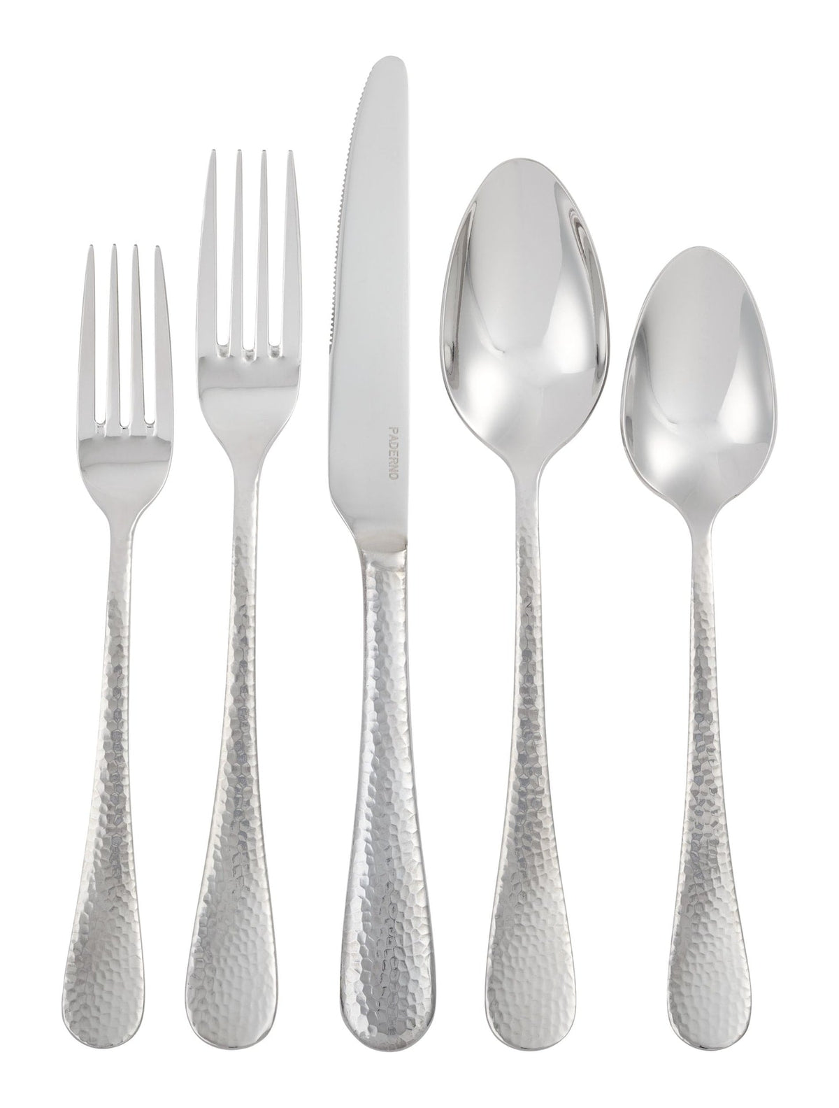 Hammered Flatware Set, Serves 4, 20-pc D1K2 - product image 1