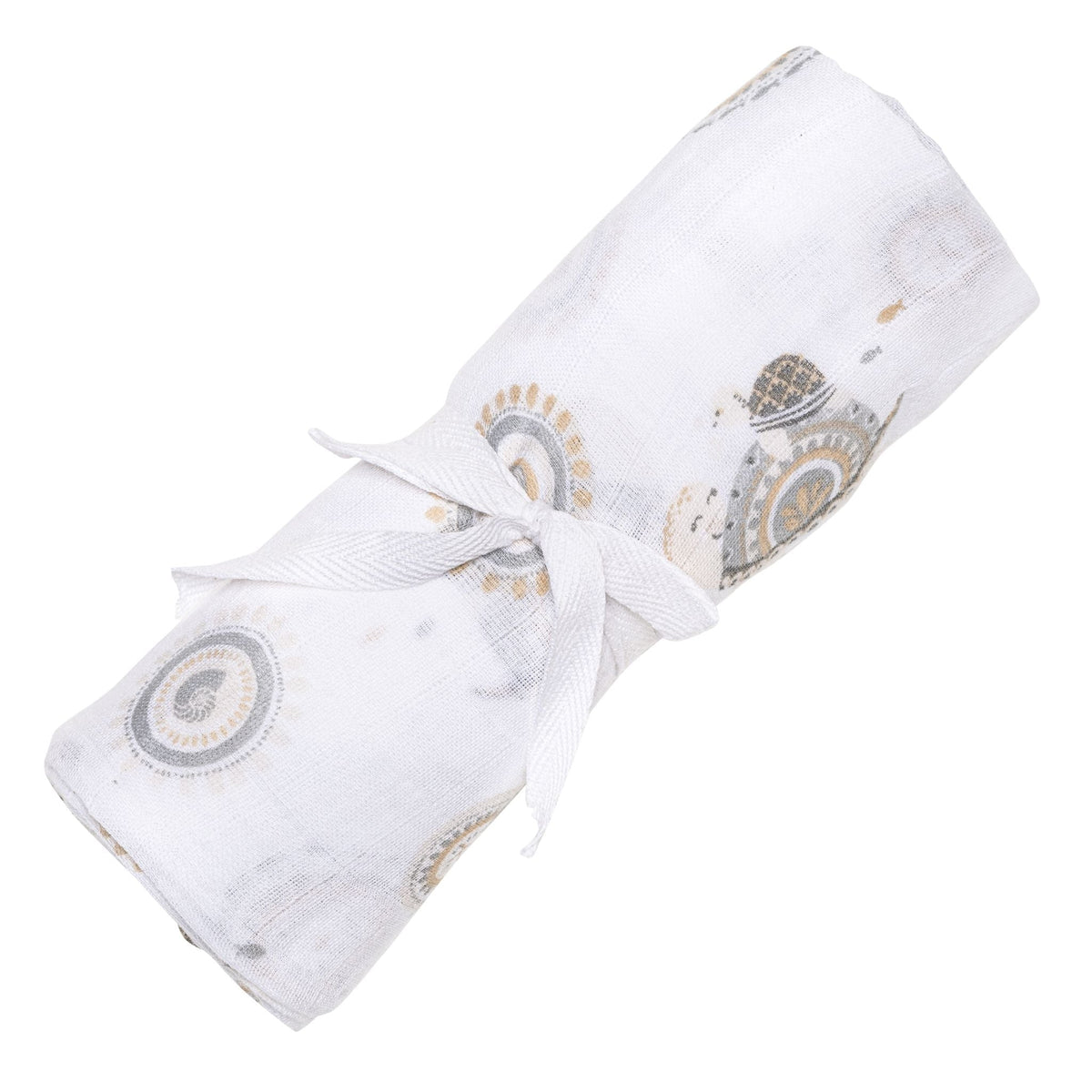 Cotton Muslin Baby Swaddle Blanket, Turtles O7K6 - product image 1